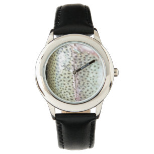Rainbow trout skin,  fly fishing watch