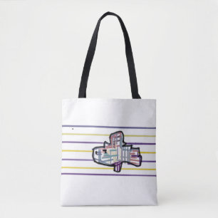 Rainbow trout summer tote bag