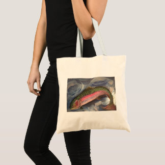 Rainbow Trout Tote Bag