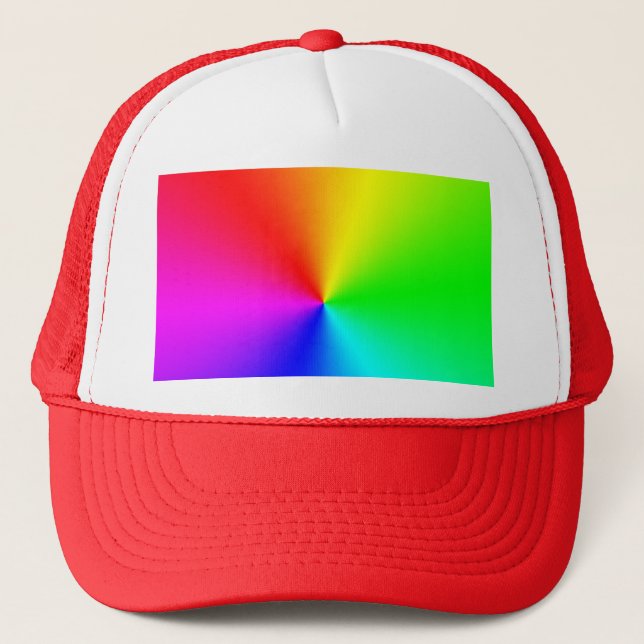 Rainbow Trucker Hat (Front)