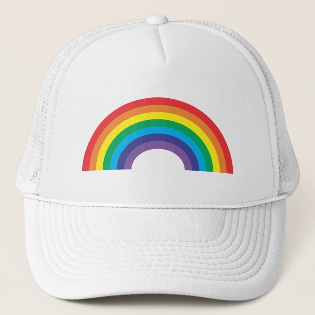 Rainbow Trucker Hat (Front)