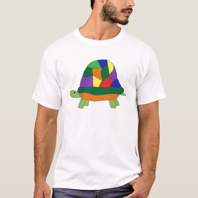 Rainbow Turtle apparel T-Shirt (Front)