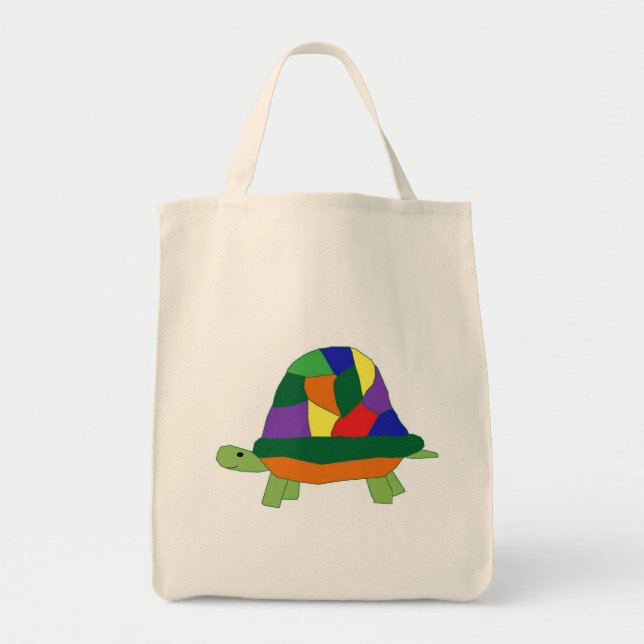 Rainbow Turtle bag (Front)