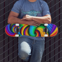 Rainbow Twisted Tornado Vortex - Optical Illusion