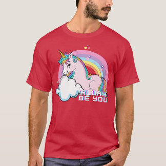 Rainbow unicorn (1) T-Shirt