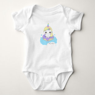Rainbow Unicorn Baby Bodysuit