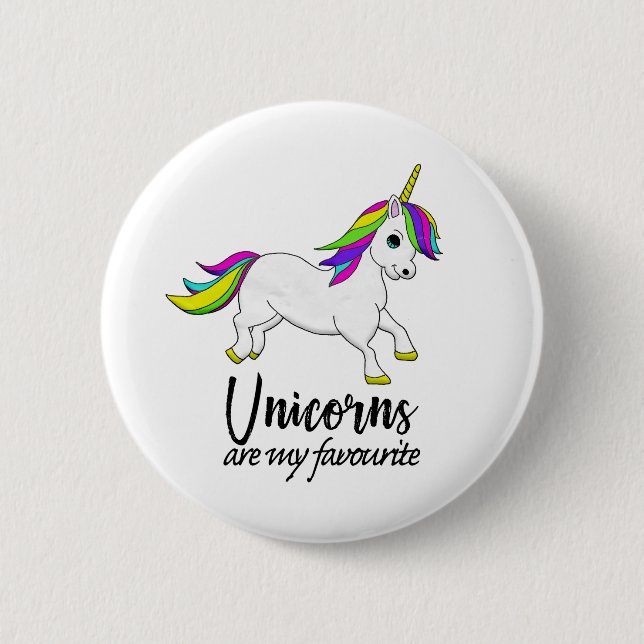 Rainbow Unicorn Badge (Front)