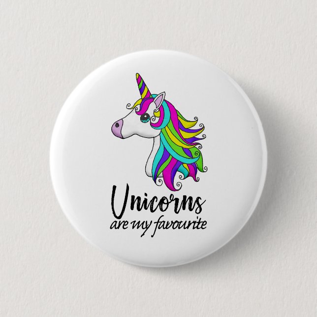 Rainbow Unicorn Badge (Front)