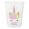 Rainbow Unicorn Birthday Paper Cup Pink Gold Cup
