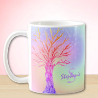 Rainbow Unicorn Colours Sparkles Monogram Girl's