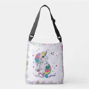 Rainbow Unicorn Crossbody Bag