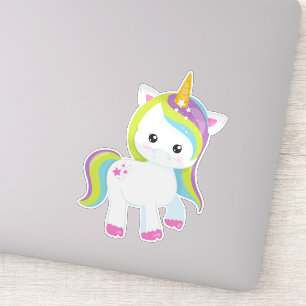 Rainbow Unicorn, Cute Unicorn, Magic Unicorn, Star