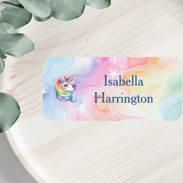 Rainbow Unicorn Design with Custom Name (Creator Uploaded)