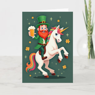 Rainbow Unicorn Fun Card