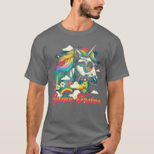 Rainbow Unicorn Game Tester T-Shirt