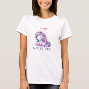 Rainbow Unicorn Magic Birthday T-Shirt