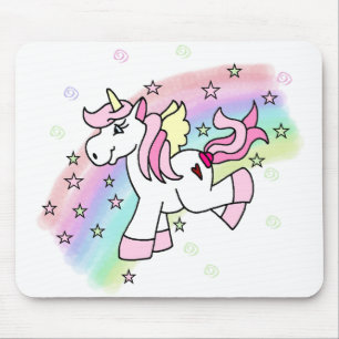 Rainbow Unicorn Mouse Mat