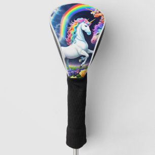 Rainbow Unicorn One Golf Head Cover