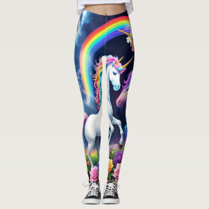 Rainbow Unicorn One Leggings