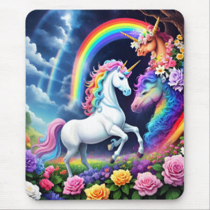 Rainbow Unicorn One Mouse Mat