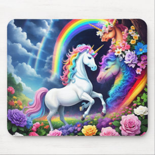Rainbow Unicorn One Mouse Mat