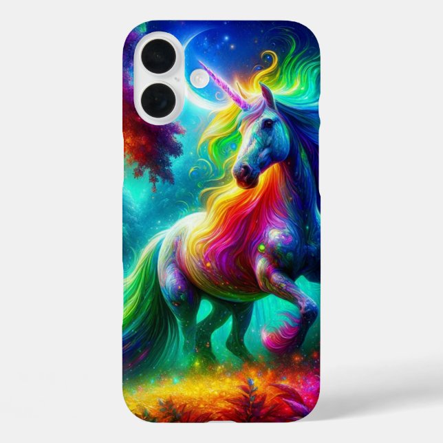 Rainbow Unicorn Phone Case (Back)