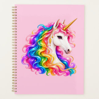 Rainbow Unicorn Planner