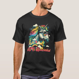 Rainbow Unicorn SEO Specialist SEO T-Shirt