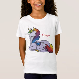 Rainbow Unicorn Shirt for Girls