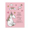 Rainbow Unicorn Stars Hearts Birthday Invitation