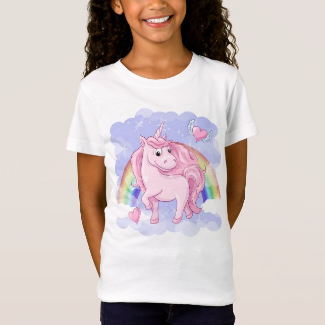 Rainbow Unicorn T-Shirt (Front)