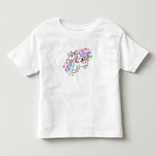 Rainbow Unicorn Toddler T-Shirt