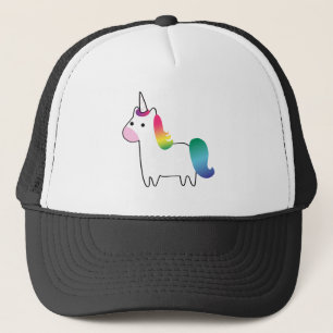 Rainbow Unicorn Trucker Hat
