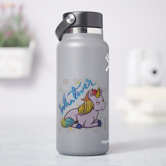 Rainbow Unicorn Whatever Gag (HydroFlask)