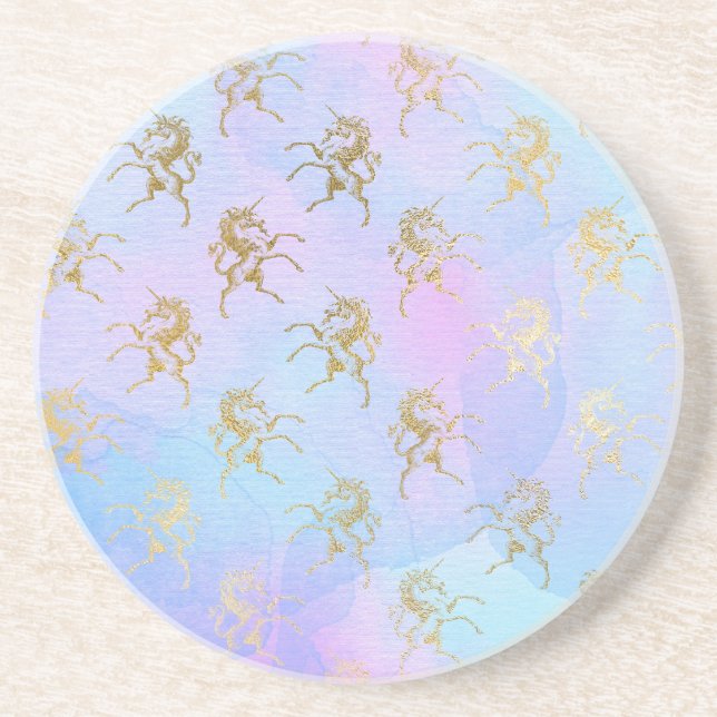 Rainbow Unicorns Coaster (Front)