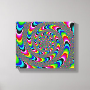 Rainbow Universe - Fractal Art Canvas Print