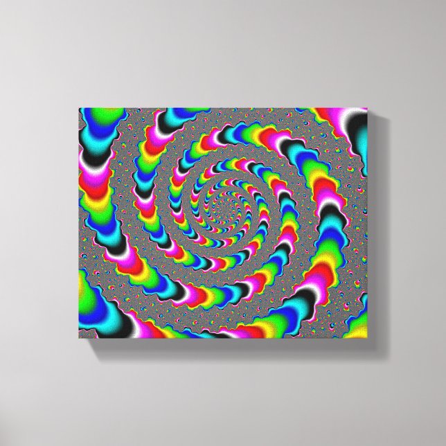 Rainbow Universe - Fractal Art Canvas Print (Front)