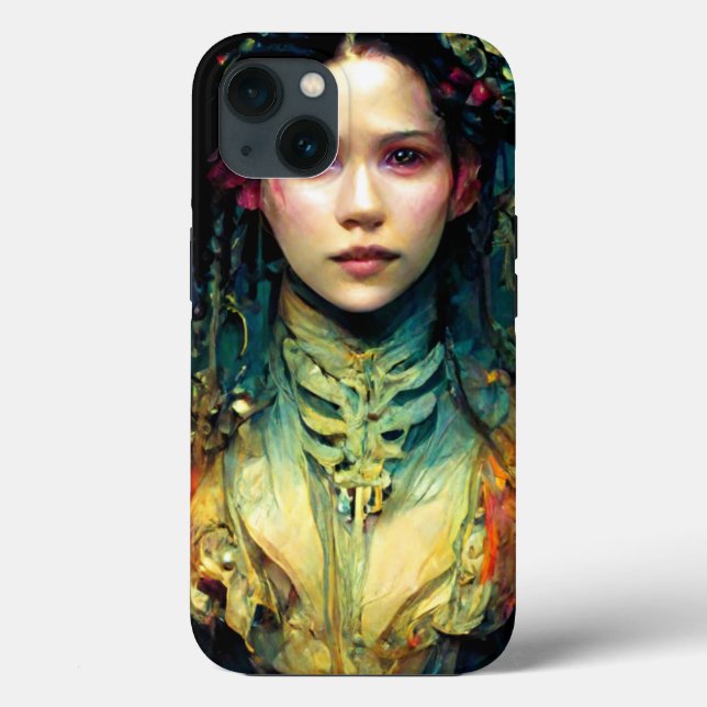 Rainbow Urchin Fantasy Sci-Fi Case-Mate iPhone Case (Back)