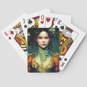 Rainbow Urchin Fantasy Sci-Fi Playing Cards