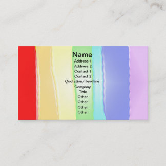 Rainbow v2 business card
