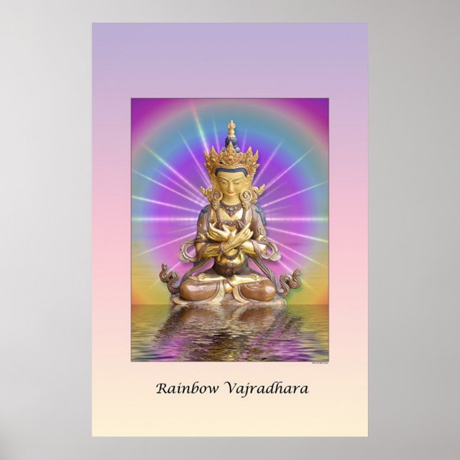 Rainbow Vajradhara Poster (Front)