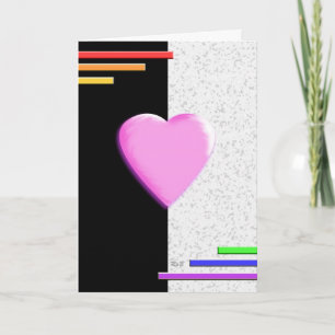 Rainbow Valentine's Holiday Card