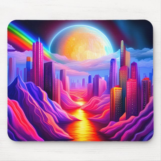 Rainbow Valley Mouse Mat (Front)