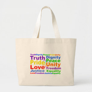 Rainbow Values bag