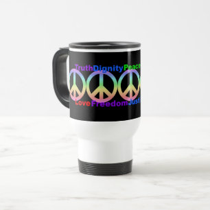 Rainbow Values mugs