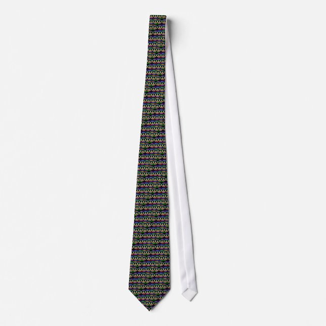 Rainbow Values tie (Front)