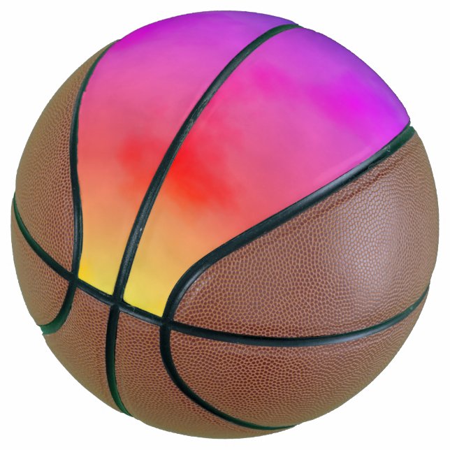 Rainbow Vapour Basketball (Angled)