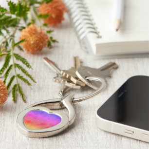Rainbow Vapour Key Ring