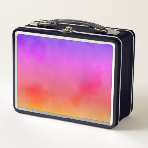 Rainbow Vapour Metal Lunch Box