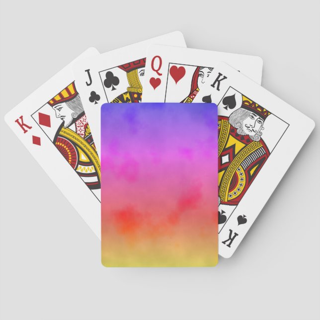 Rainbow Vapour Playing Cards (Back)